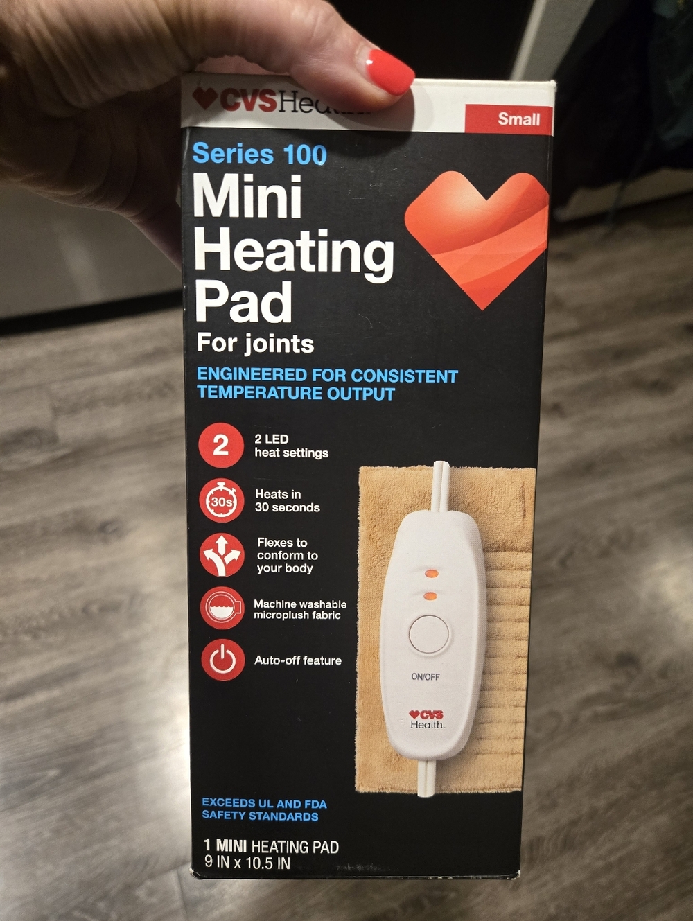 Mini Heating Pad with Controller